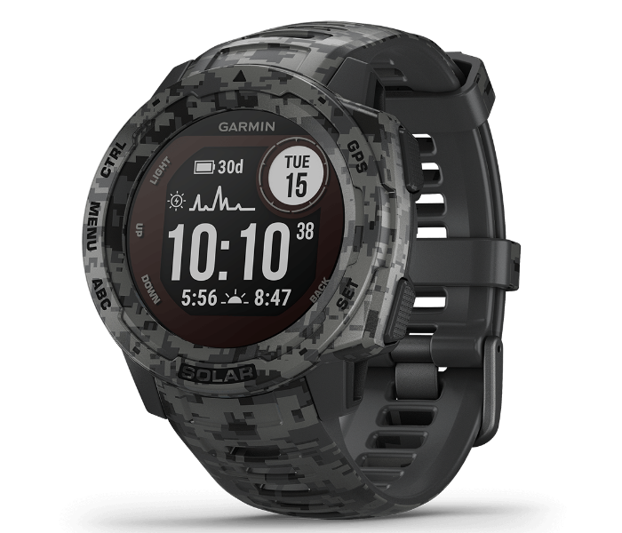 Garmin 010-02293-05 Instinct Solar Camo Edition - Grey - Zoom Image 1