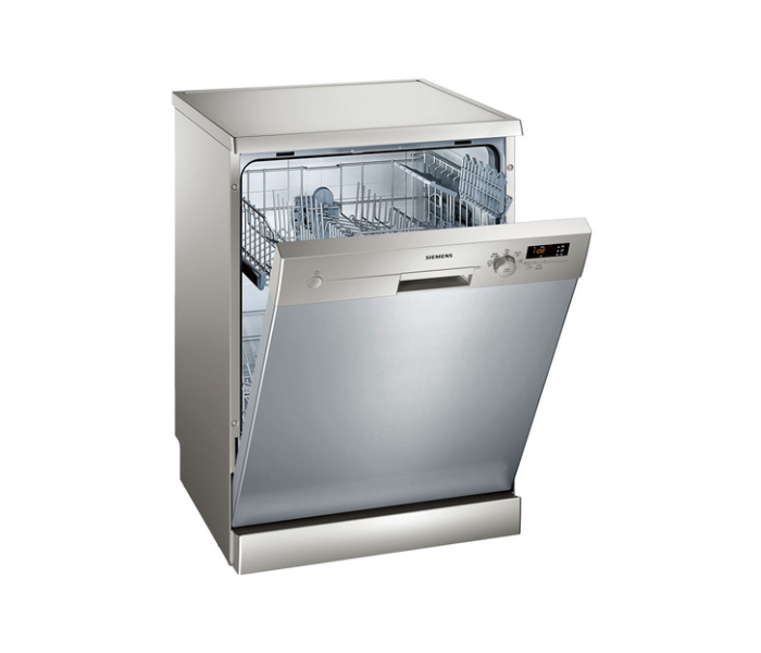 Siemens SN25D800GC  Free-Standing Dishwasher - Silver - Zoom Image 1