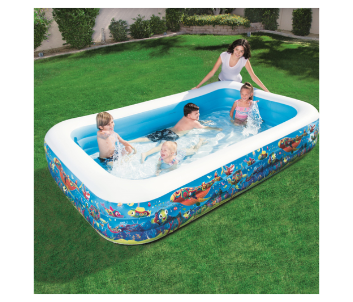 Bestway 54121 Happy Flora Kids Pool - Blue - Zoom Image 3