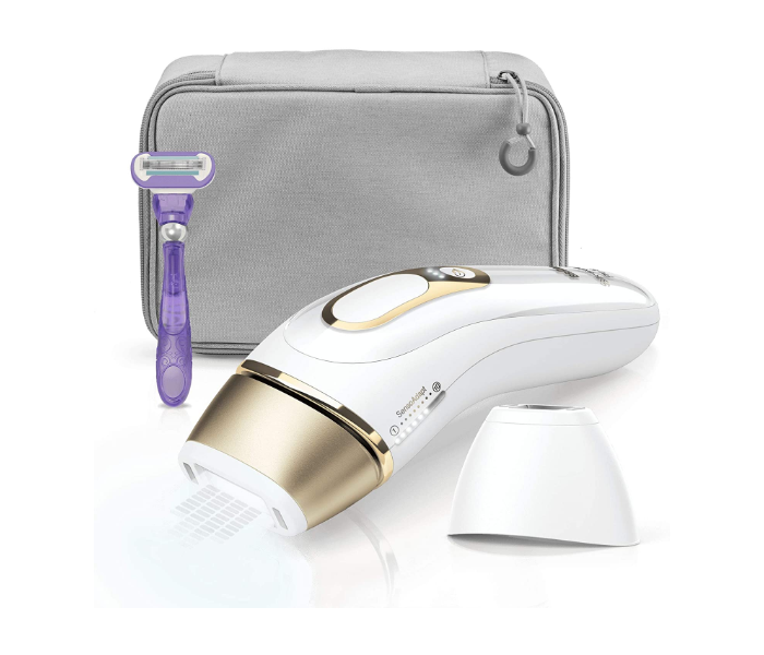 Braun IPL PRO5117 Silk Expert Pro with Permanent Hair Removal Laser - White and Gold - Zoom Image 3