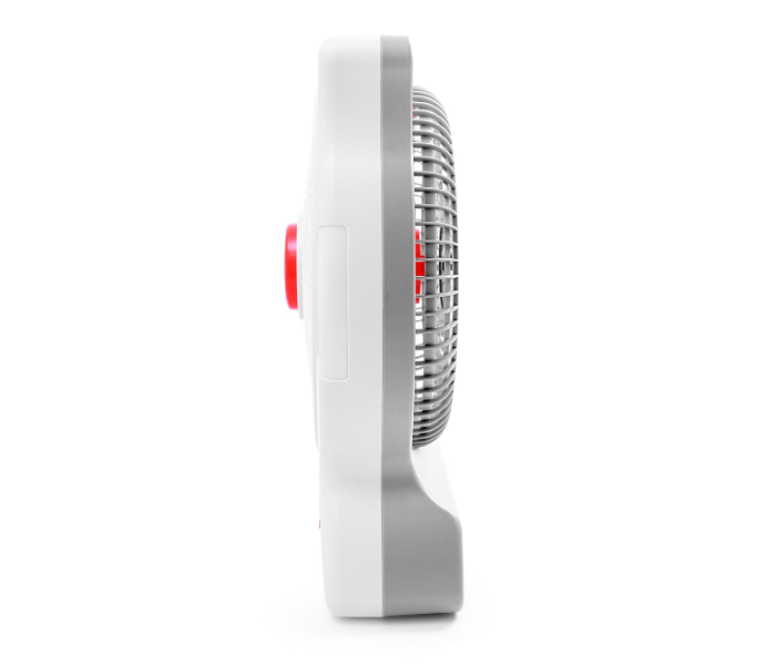 Isonic IF330 12 Inch Rechargeable Fan with Remote – White and Red - Zoom Image 5