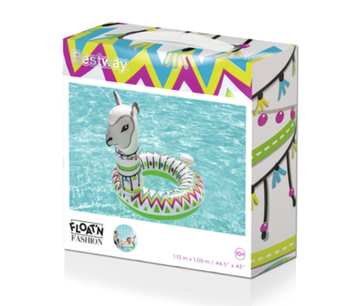 Bestway 36158 Alpaca Swim Ring - White - Zoom Image 8