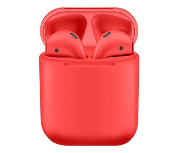 V 11 Wireless Bluetooth Airpod - Red - Zoom Image 1