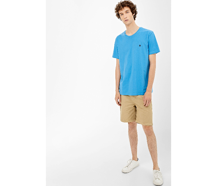 Springfield AW19 Basic T-Shirt XXL - Sky Blue - Zoom Image 3