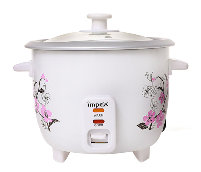 Impex RC 2801 1 Litre Electric Rice Cooker - White - Zoom Image 1