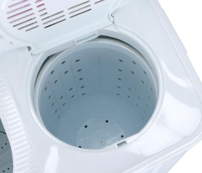 Krypton KNSWM6124 7.5 Kg Semi Automatic Washing Machine - White - Zoom Image 4