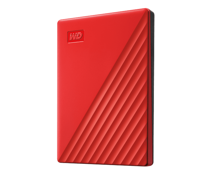 Western Digital My Passport 2TB External Hard Disk - Red - Zoom Image 2