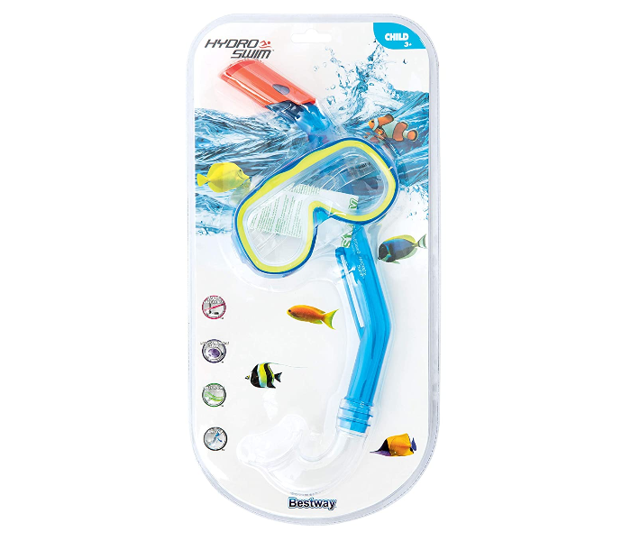 Bestway 22047 Hydro-Swim Lil Fish Mask - Light Blue - Zoom Image 1