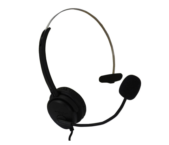 iSmart IC 175 Wired Headset with HD Microphone - Black  - Zoom Image