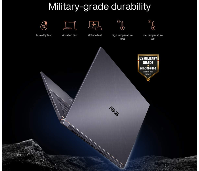 Asus ProArt StudioBook Pro17 W700G1T-AV096R 32GB RAM 2TB SSD 17 inch Intel Core i7-9750H 4GB NVIDIA Quadro T1000 Graphics Windows 10 Pro Gaming Laptop - Star Grey - Zoom Image 4