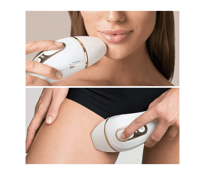 Braun IPL PRO5117 Silk Expert Pro with Permanent Hair Removal Laser - White and Gold - Zoom Image 2