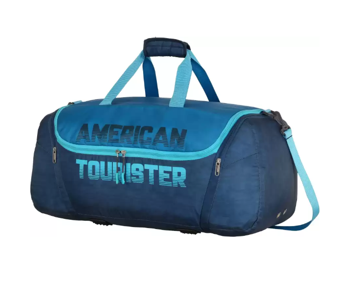 American Tourister GAT104LUG03527 55cm Grid Casual Duffle Bag - Blue - Zoom Image 2