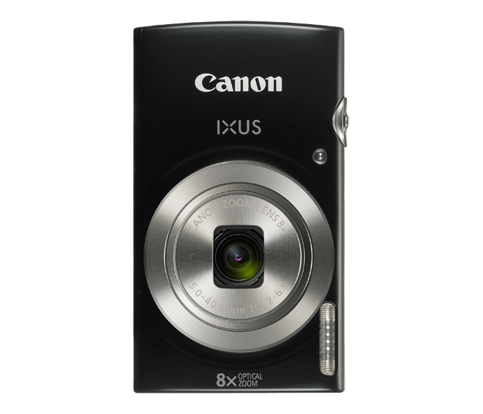 Canon IXUS 185 20MP Digital Camera with 8x Optical Zoom - Black - Zoom Image 1