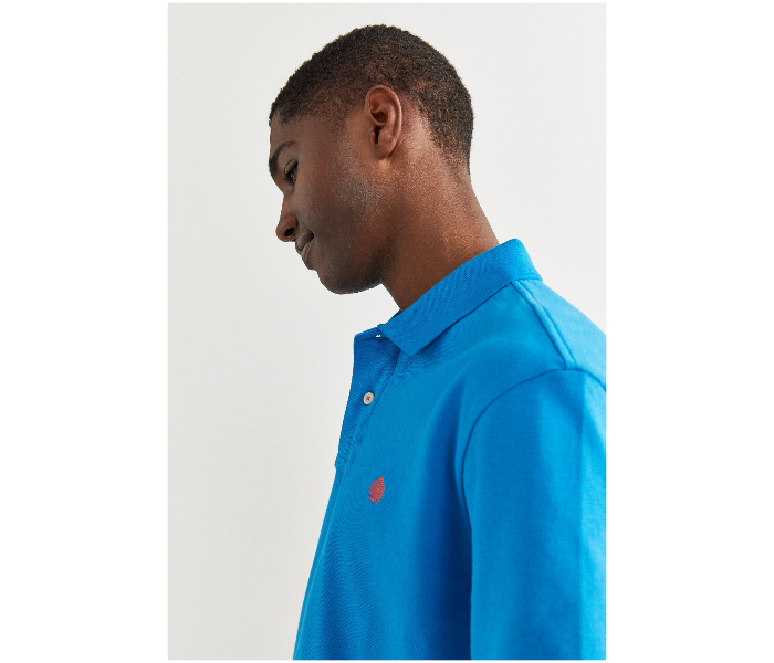 Springfield SS20 Basic Polo T Shirt Medium - Turquoise - Zoom Image 2