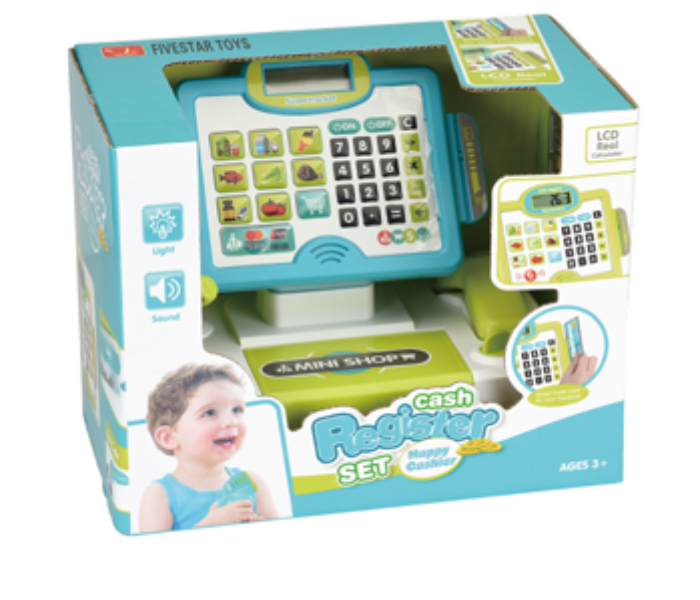 Basmah Cash Register Set - Green - Zoom Image 1