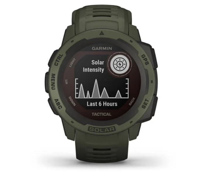 Garmin 010-02293-04 Instinct Solar Tactical Edition - Tactical Moss - Zoom Image 2