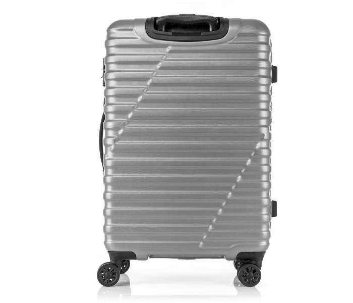 American Tourister GAT104LUG03552 68cm Sky Bridge Spinner Soft Case Trolley Bag - Silver - Zoom Image 3