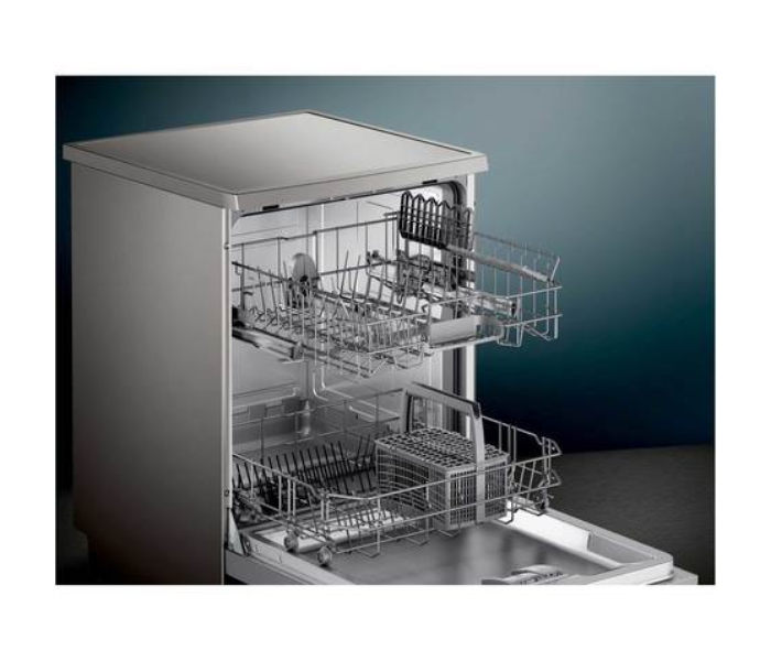 Siemens SN25D800GC  Free-Standing Dishwasher - Silver - Zoom Image 4