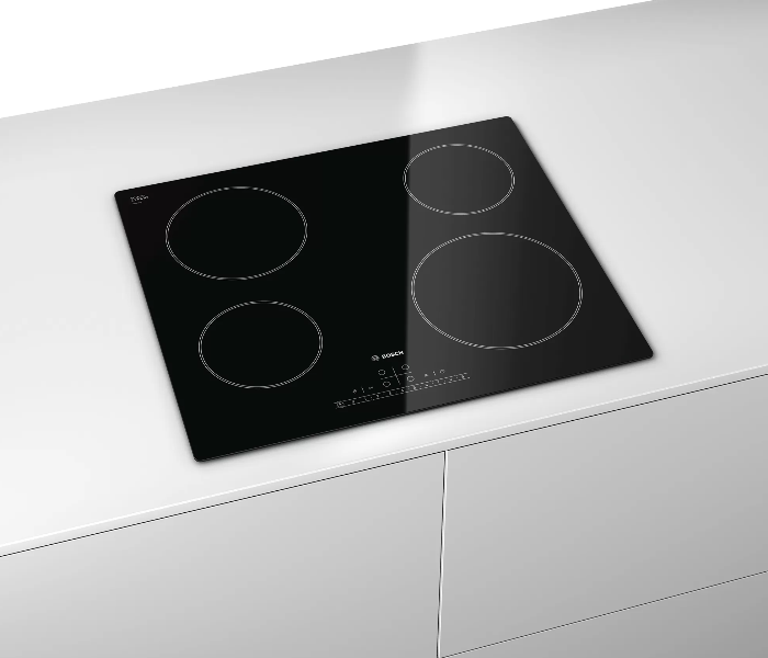 Bosch PKE611F17Q 60 Cm Series 6 Electric Hob - Black - Zoom Image 4