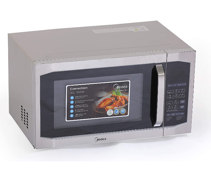 Midea EC042A5L 42L Convection Microwave Oven with Digital Controls - Silver - Zoom Image 3