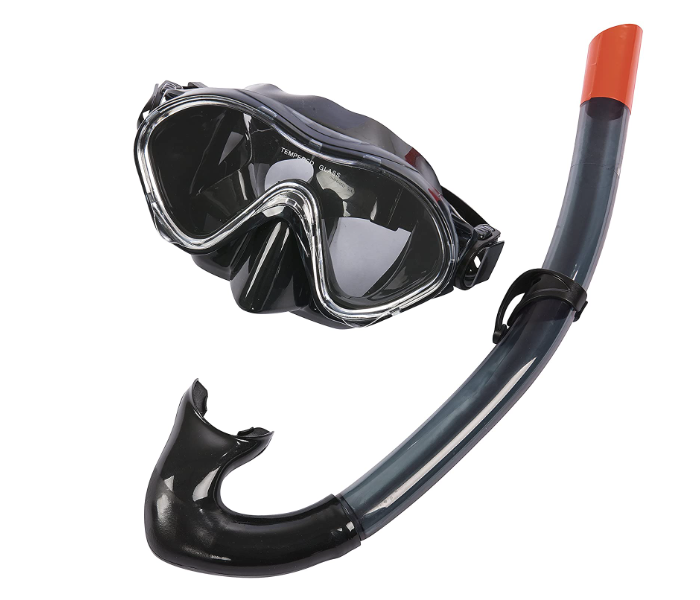 Bestway 24014 Hydro Pro Aero Form Dive Mask and Snorkel Set - Black - Zoom Image 1