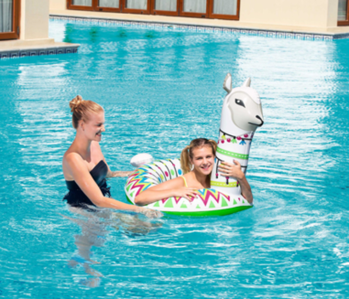 Bestway 36158 Alpaca Swim Ring - White - Zoom Image 6