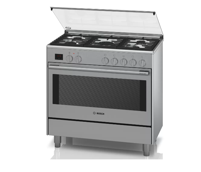 Bosch HSB738357M 90 Cm Series 8 Dual Fuel Range Cooker - Stainless Steel - Zoom Image 3