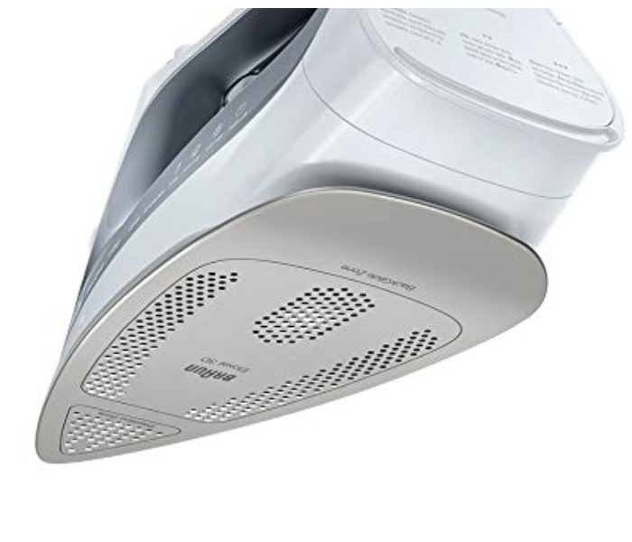 Braun SI7088 TexStyle 7 Steam Iron with 3D Easy Glide Soleplate - Grey and White - Zoom Image 3