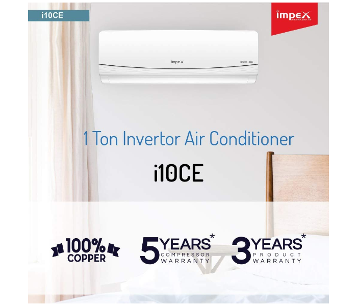 Impex 1 Ton 3 Inverter Split AC - White(Delivery Available Only In India)  - Zoom Image 6