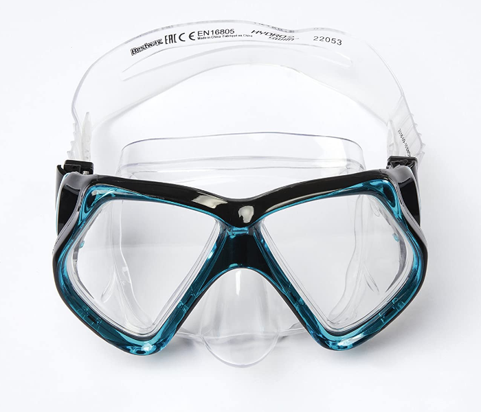 Bestway 22053 Hydro-Swim Crystal Clear Children Diving Mask - Blue - Zoom Image 1