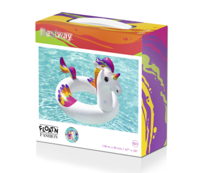 Bestway 36159 Fantasy Unicorn Swim Ring - White - Zoom Image 5