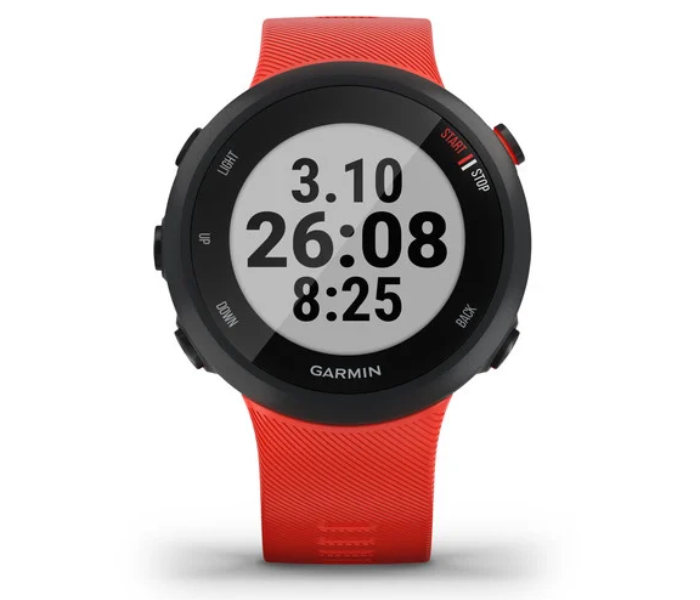 Garmin 010-02156-16 Large Forerunner 45S GPS Smart Watch - Lava Red - Zoom Image 5