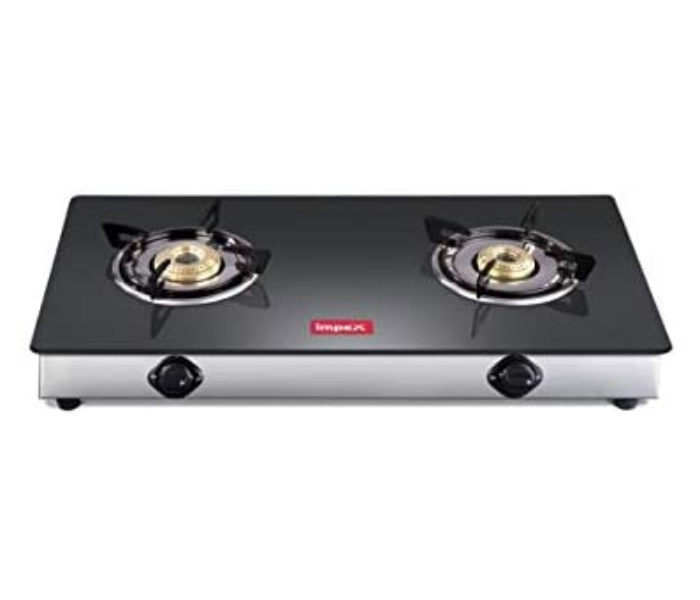 Impex IGS 1212F 2 Burner LP Gas Stove - Black - Zoom Image 2