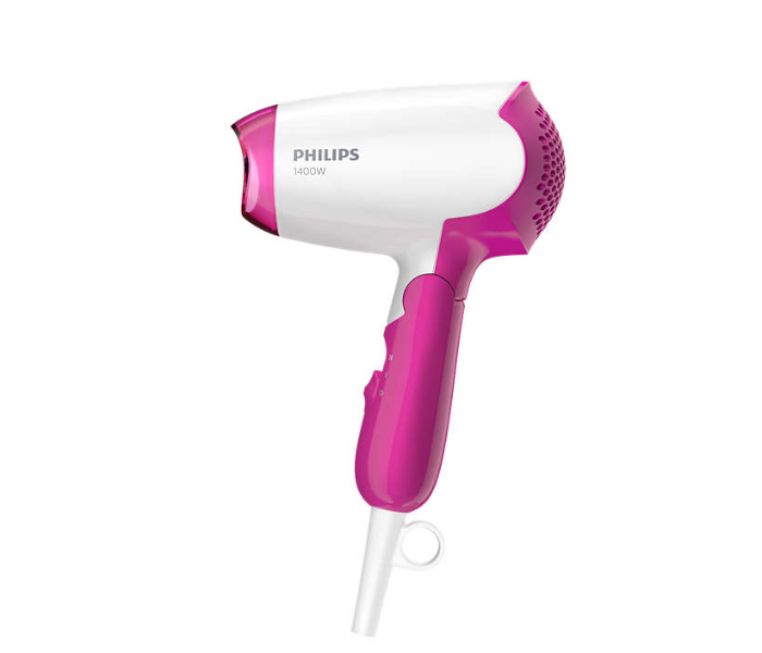 Philips BHD003/03 1400 Watts Dry Care Essential Foldable Handle Hairdryer - White And Purple - Zoom Image 2