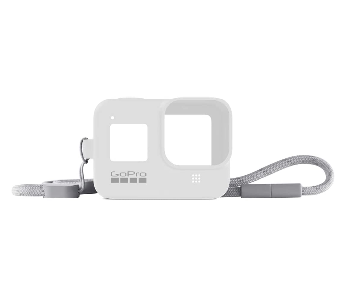 GoPro Sleeve and Lanyard for Hero 8 - White Hot - Zoom Image 1