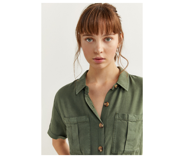 Springfield SS20 Jumpsuit Large For Women - Army Green - Zoom Image 3