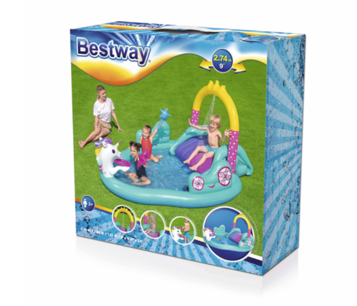 Bestway 53097 Magical Unicorn Carriage Play Center - Zoom Image 6