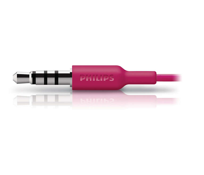 Philips SHE3595PK In Ear Headset - Pink - Zoom Image 4