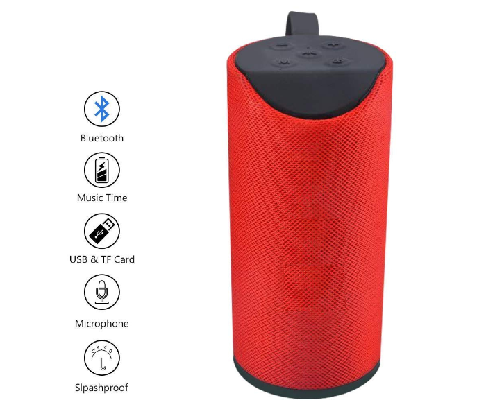 JVL JVLRD Bluetooth Speaker - Red - Zoom Image 2