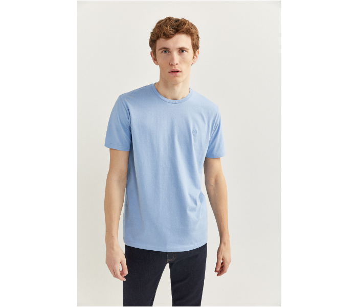 Springfield SS20 Basic T-Shirt Large - Light Blue - Zoom Image 2