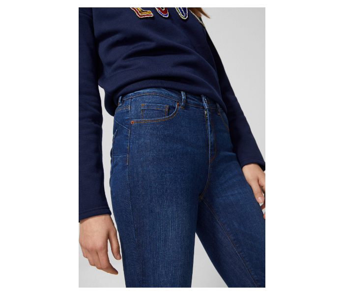 Springfield SS19 Denim Jeans EU 40 For Women - Navy - Zoom Image 3