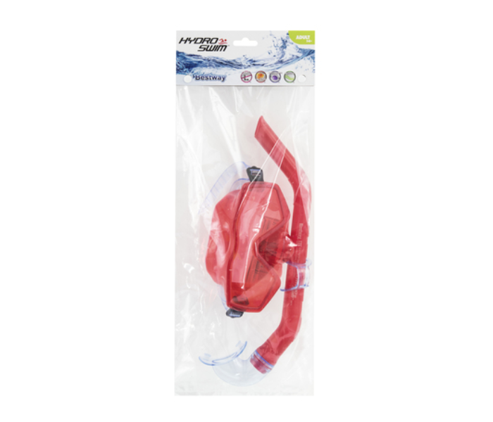 Bestway 24037 Hydro Swim Aqua Prime Mask and Snorkel Set - Red - Zoom Image 4