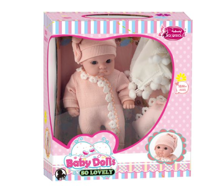 Basmah 8 inch Doll Set - Pink - Zoom Image 2