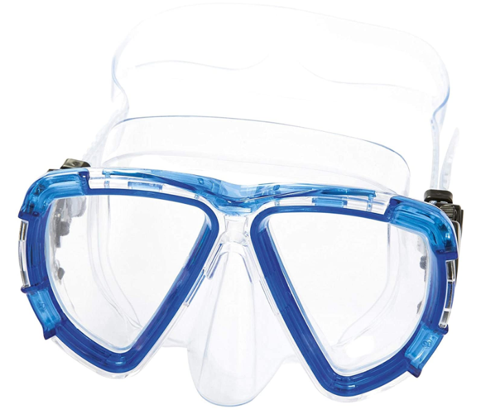 Bestway 22052 Hydro-Swim Black Stripe Mask - Blue - Zoom Image 1