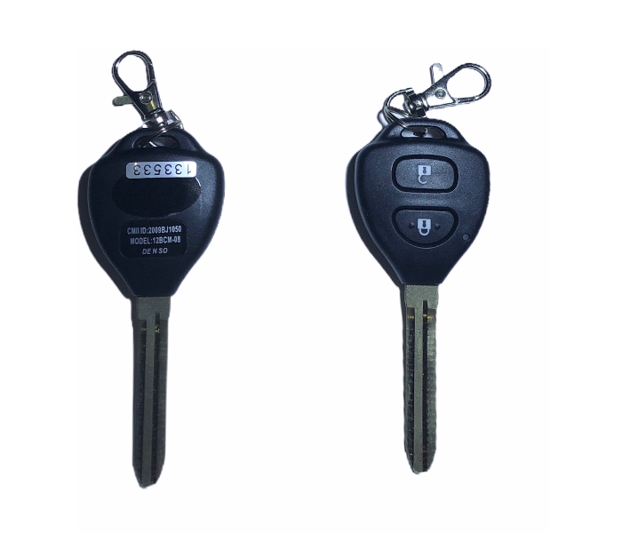 3XR Keyless Entry System With 2 Remotes Compatible With All Toyota Innova Cars - Zoom Image 1