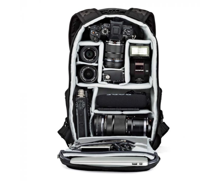 Lowepro LP36921 Pro Tactic BP 250 AW Camera Backpack - Black - Zoom Image 7