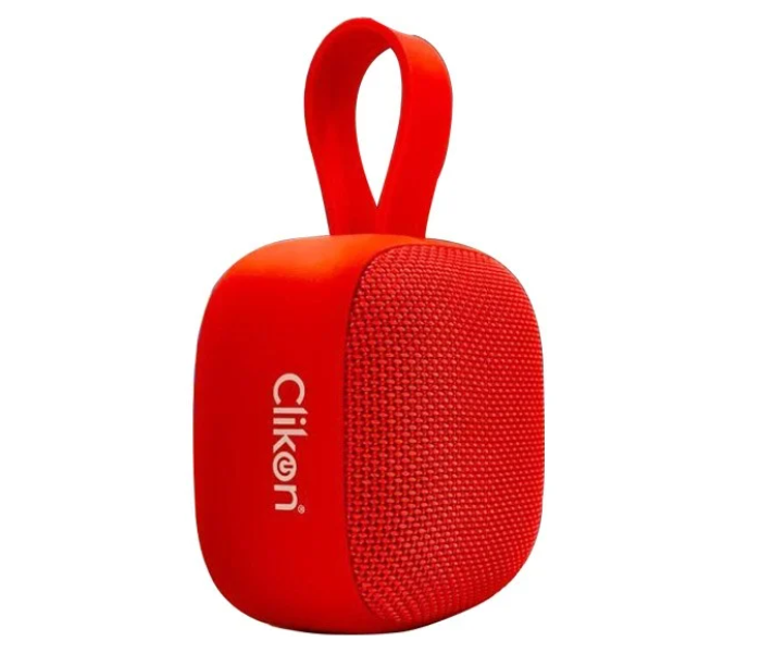 Clikon CK834 Portable Waterproof Bluetooth Speaker - Red - Zoom Image 1