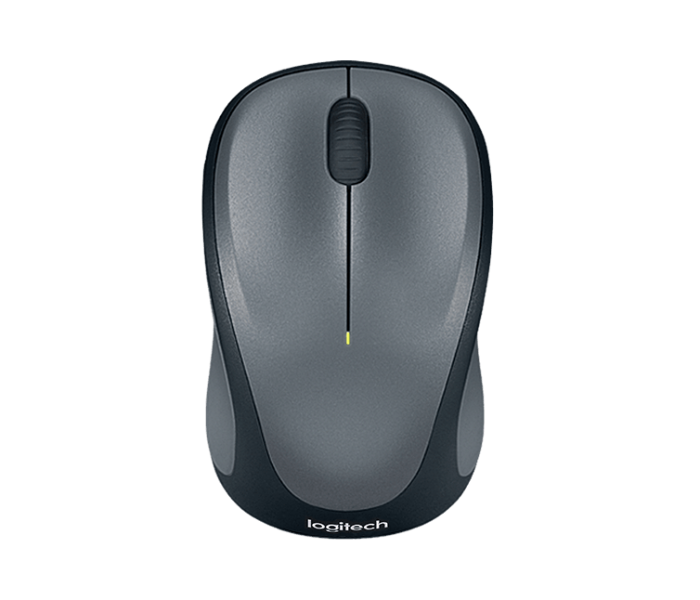 Logitech M235 Wireless Mouse Compact and Fashion Forward - Black - Zoom Image 1