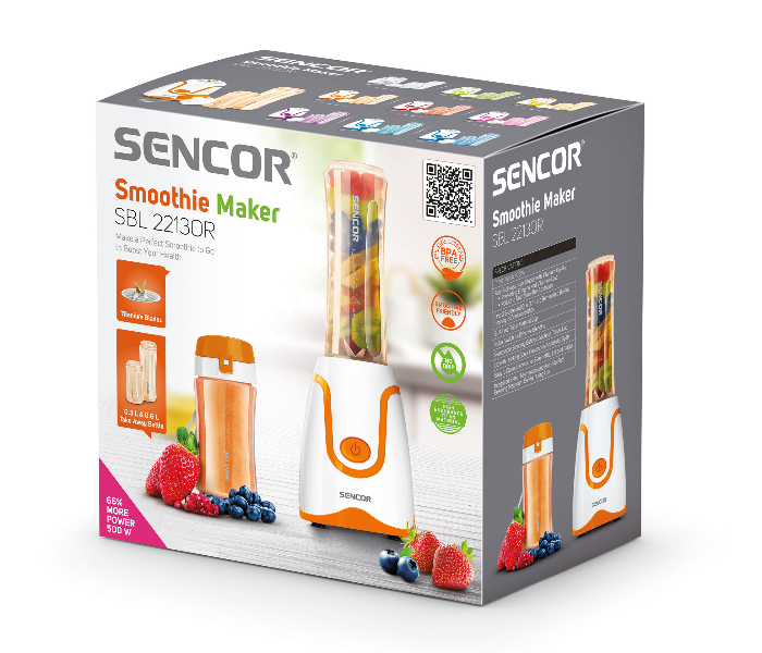 Sencor SBL 2213OR Smoothie Maker - Orange - Zoom Image 6