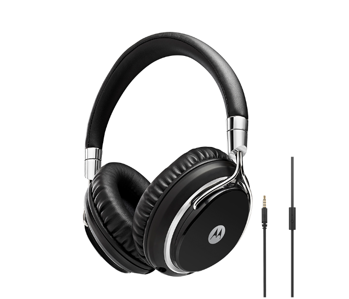 Motorola Pulse M Series Wired Headphone - Black - Zoom Image 1